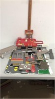 Matchbox convoy truck stop playset.  Comes with