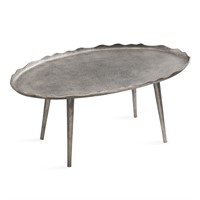 Kate and Laurel Alessia Oval Coffee Table