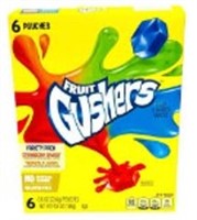 2 BOXES Fruit Gushers Variety Pack 4.8 oz BB OCT