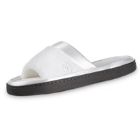 isotoner Women's Soft Microterry Wider Width Slide