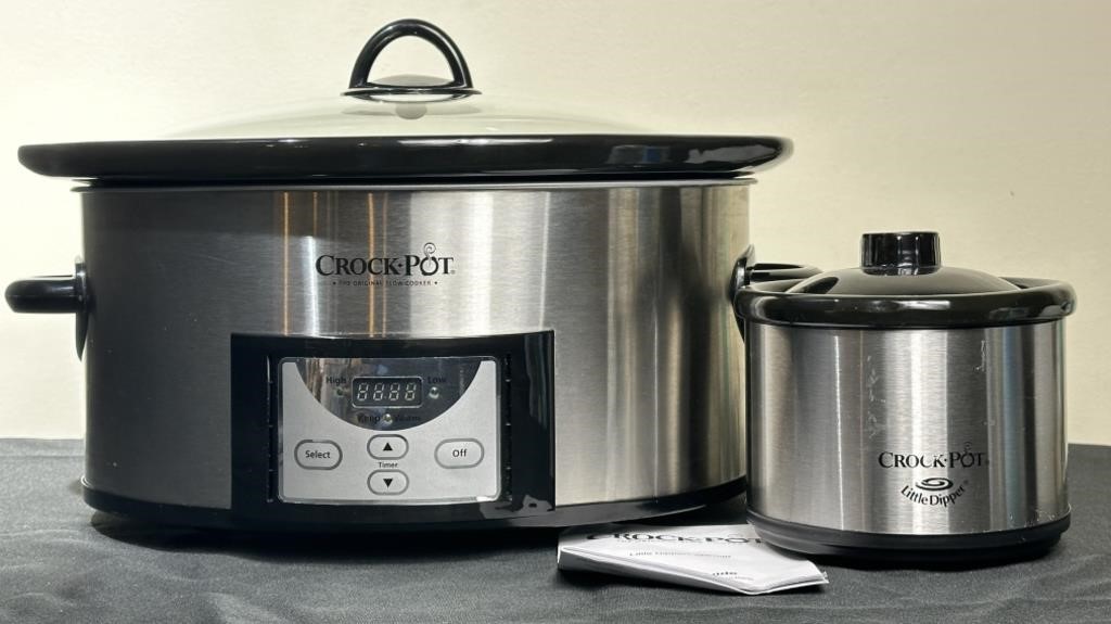 Crock-Pot 6-Qt Programmable Slow Cooker w/ Dipper