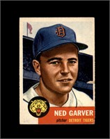 1953 Topps #112 Ned Garver VG to VG-EX+