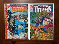 DC Comics 2 piece New Titans 61 & 70
