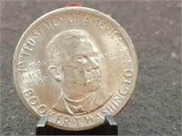 1946 Booker T. Washington Commemorative Silver