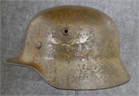WWII German M40 Luftwaffe Camo Helmet