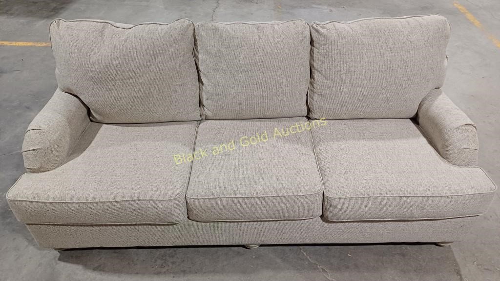 3-Cushion Fabric Sofa