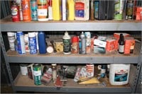 lot of cleaners and misc