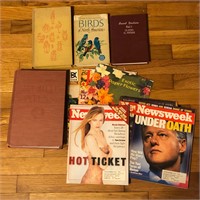 Lot of Mixed Books & Magazines