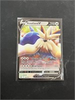 Stoutland V Hologram Pokémon Card