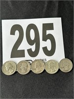 (5) Washington Silver Quarters (CASH ONLY)