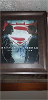 Autograph Batman & Superman signature