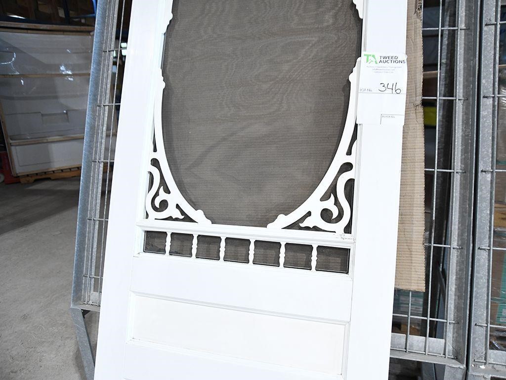 Vinyl Screen Door