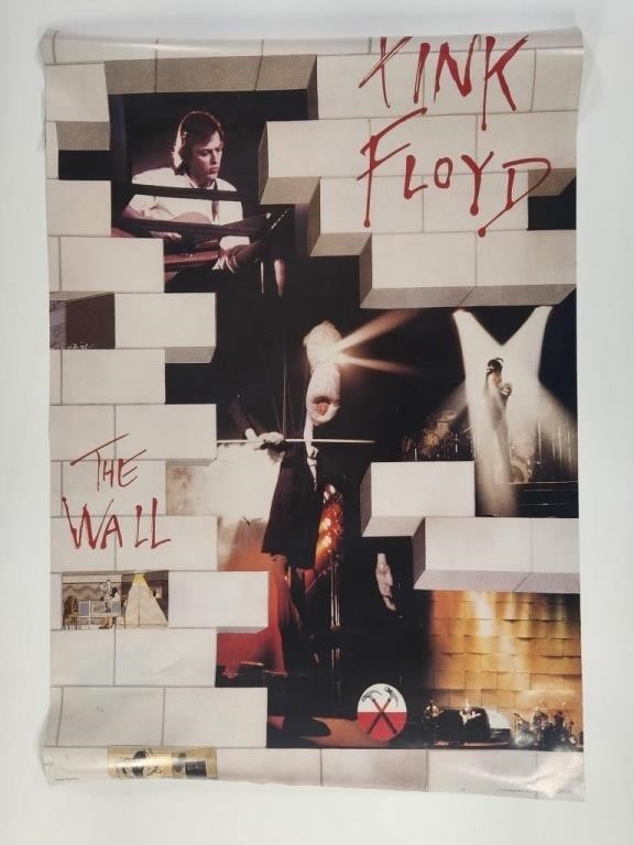 PINK FLOYD THE WALL POSTER