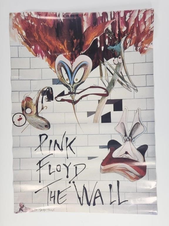 PINK FLOYD THE WALL POSTER