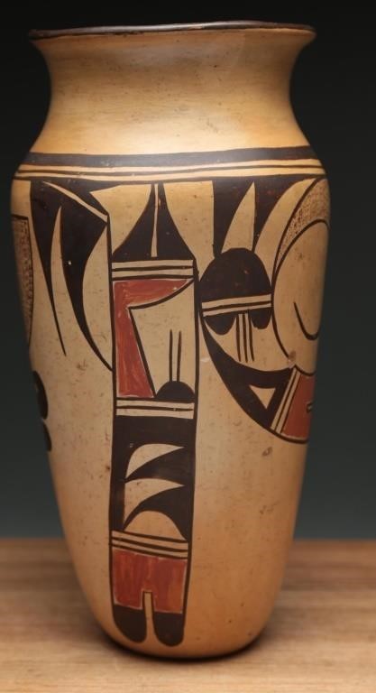 Vintage Hopi Polychrome Vase