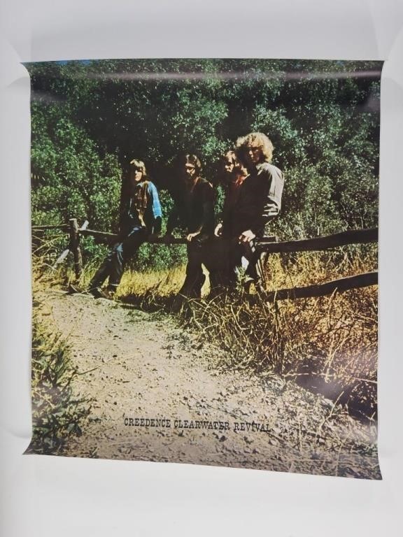 VINTAGE CCR CREEDENCE CLEARWATER REVIVAL POSTER