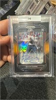 2022 Chronicles Prizm Black Bailey Zappe Auto Rc /