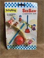 Vintage 1994 NIP SeeSaw Gravity Toy