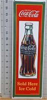Enamelware Coca-Cola sign