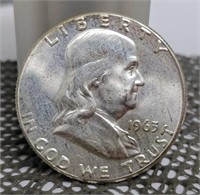 1963 BU FRANKLIN HALF DOLLAR