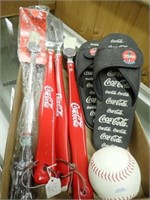 Coke Collectibles: Grilling Tools, Softball,