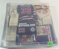 Large Box of unsorted NHL Hocky Cards 1970-1990's