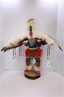 NATIVE AMERICAN KACHINA DOLL - EAGLE DANCER BY