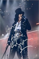 Autograph COA Alice Cooper Photo