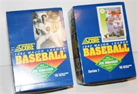 2 Full Boxes Of Unopened 1992 Score Series