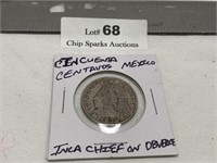Mexico Cincuenta Centavos Coin