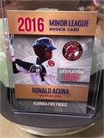 2016 Minor League Rookie Card Ronald Acuna