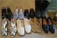 8 pair ladies shoes 10 medium, 9 medium, 9 &1/2 W