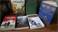 Military books fiction & nonfiction, paper back