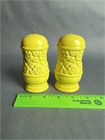 Yellow Salt and Pepper Shakers