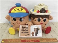 COLLECTIBLE "CHIP & COOKIE" JARS