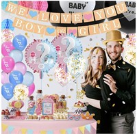 Gender Reveal Balloon with Confetti – 36 Inch