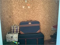 Closet of luggage & pillows, see Desc.