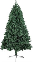 7.5FT Hinged Artificial Christmas Pine Tree
