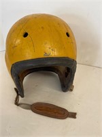 Vintage McGregor Gold Smith Football Helmet