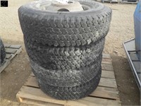 4 Tires on Rims  235/85 R16