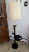 Wood Floor Lamp Table 58”