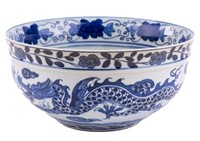 Chinese Blue & White Ming Dynasty Bowl