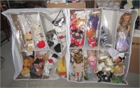 (25+) Stuffed animals and dolls including Winnie