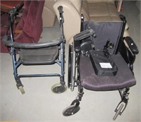 Innvocare wheel chair and a Nova walker.