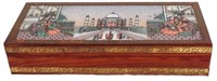 Indian wooden jewellery box