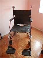 Older Model Wheel Chair W/Moveable Feet Rests