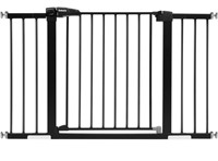 BABELIO BABY GATE BLACK METAL FITS 26 TO 40IN