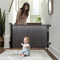 Vevor Retractable Baby Gates For Stairs, Extends