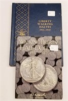 2 Partial Waling Liberty Half Sets (13 Pieces)