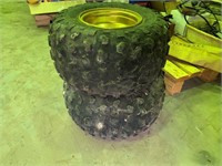 2-22X11 ATV tires/rims